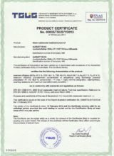 produktu sertifikāts