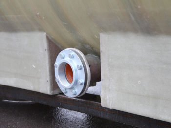 ūdens tilpne tuvplāns