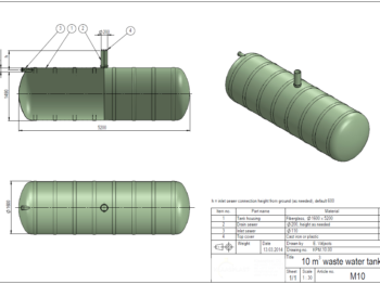 notekūdeņu tilpne grafiskais zīmējums