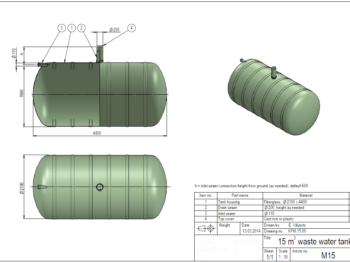notekūdeņu tilpne grafiskais zīmējums