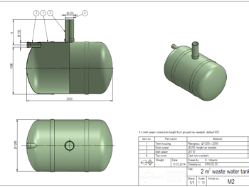 notekūdeņu tilpne grafiskais zīmējums
