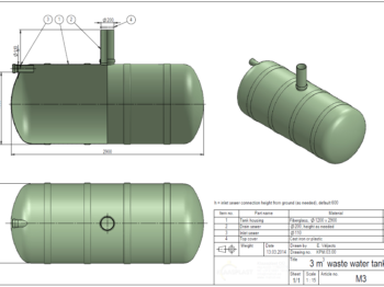 notekūdeņu tilpne grafiskais zīmējums