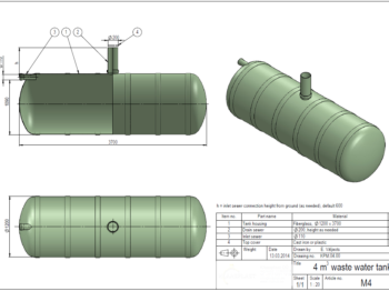 notekūdeņu tilpne grafiskais zīmējums