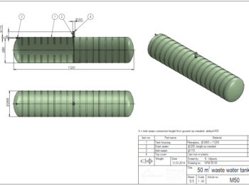 notekūdeņu tilpne grafiskais zīmējums