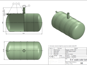 notekūdeņu tilpne grafiskais zīmējums