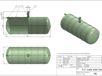 notekūdeņu tilpne grafiskais zīmējums