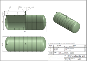 notekūdeņu tilpne grafiskais zīmējums