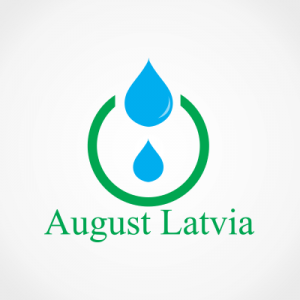 August Latvia logo